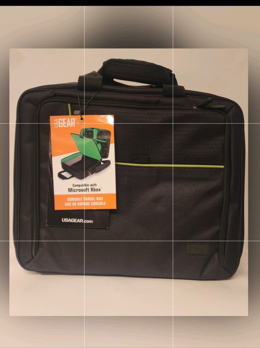 USAGEAR S23 Console travel case for Xbox in black /Green - Picture 6 of 13